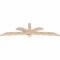 Ekena Millwork Davenport Smooth Timber Gable Bracket, Douglas Fir, 108"W x 31 1/2"H x 3 1/2"D x 5 1/2"F, 7/12 Pitch GBW108X31X0406DAV00SDF - alternate 4